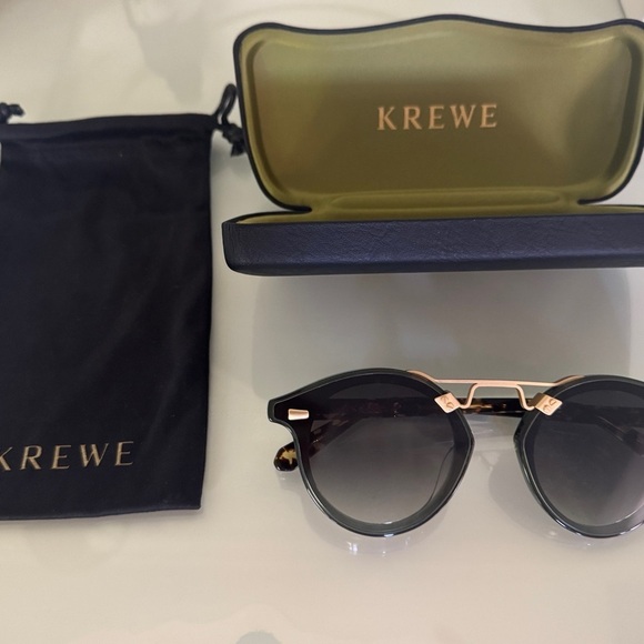 KREWE STL NYLON Sunglasses – Bottle Green + Zulu 18K - Picture 3 of 3